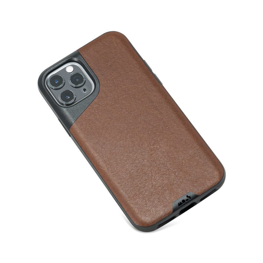 Brown Leather Phone Case - Contour - Image 3