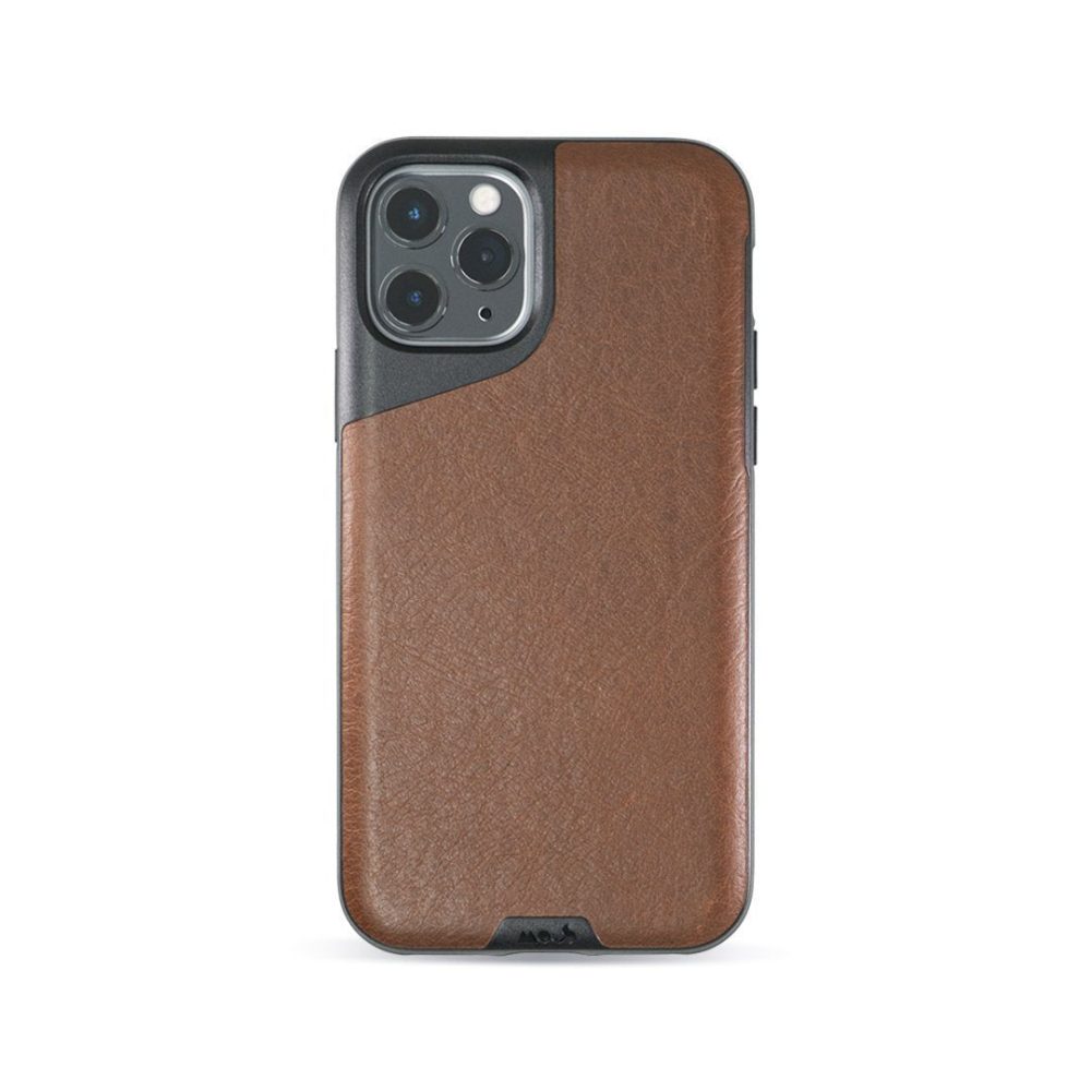 Brown Leather Phone Case - Contour - Image 4
