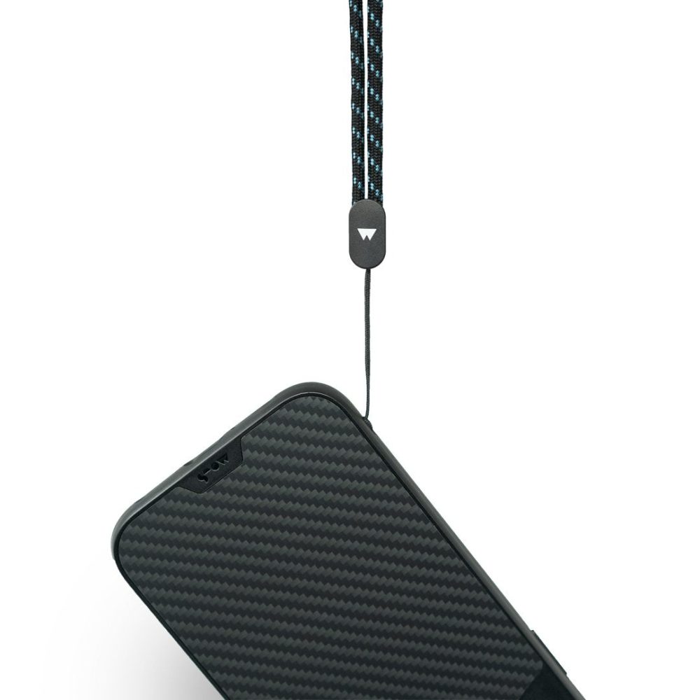 Black & Blue Wrist Strap - Image 2