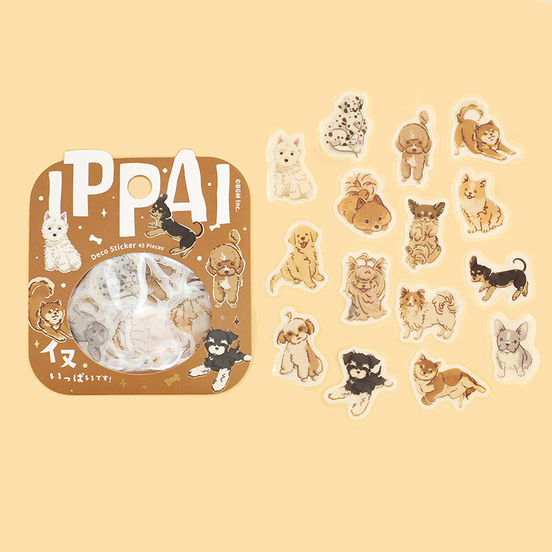 Stickers Flocons Chiens IPPAI