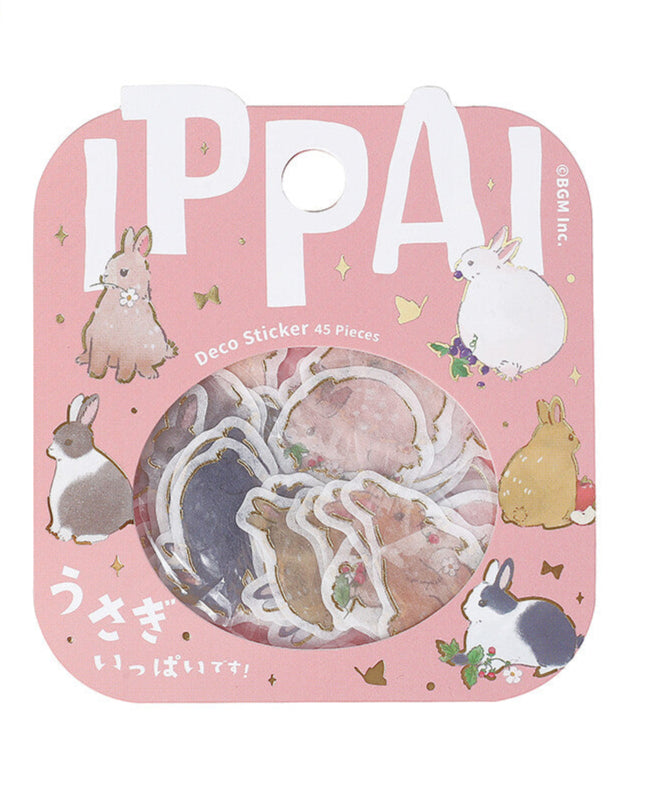Stickers Flocons Lapins IPPAI