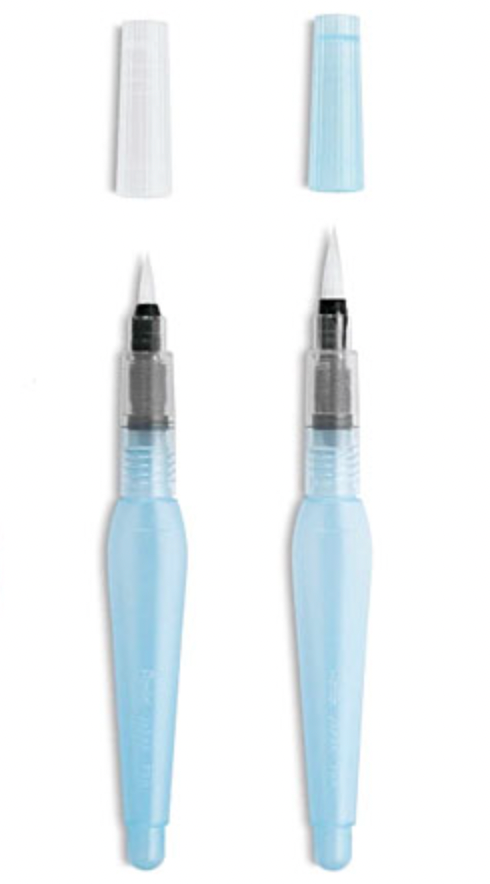 Pinceau à réservoir d'eau Pentel (2 tailles)