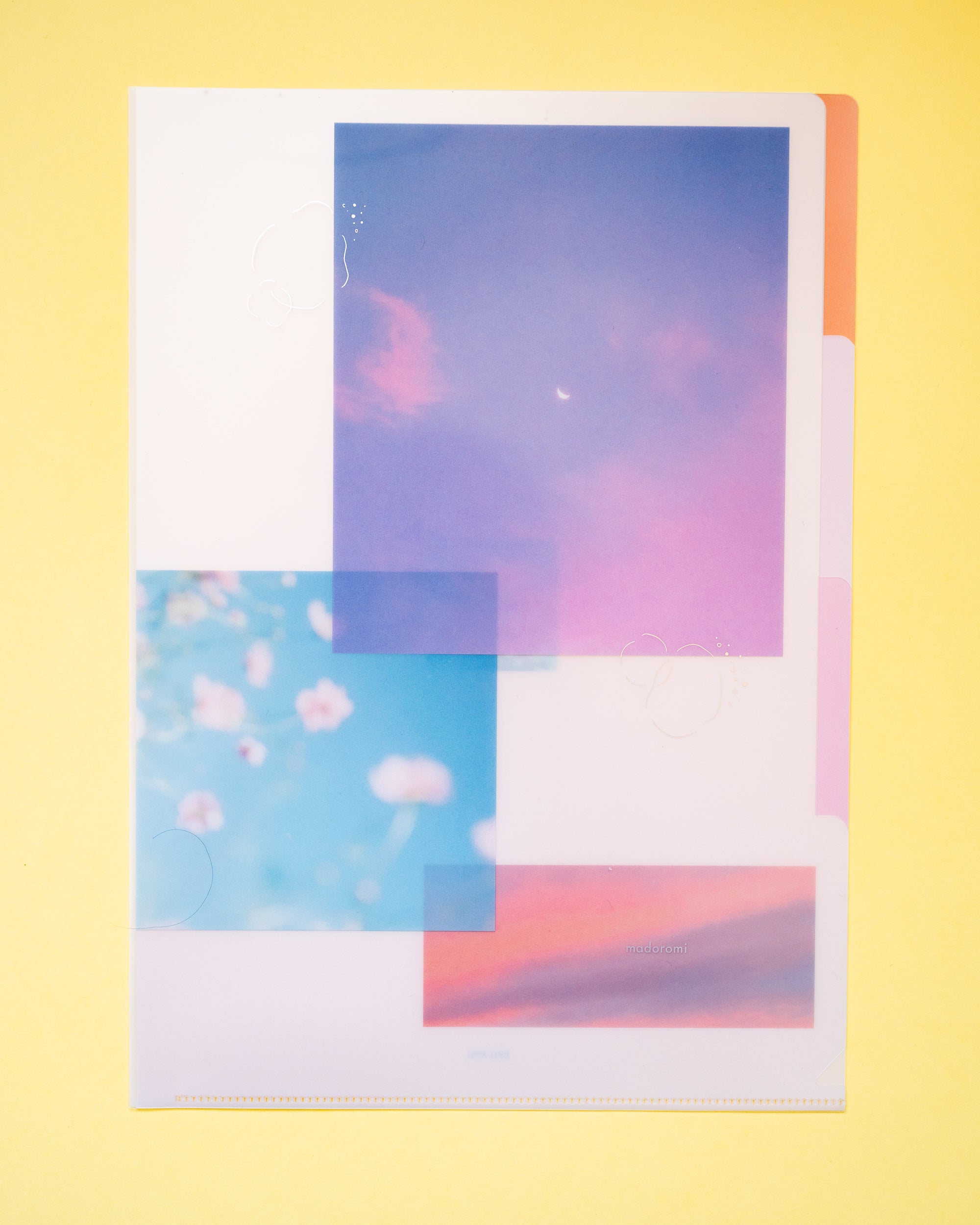 Trieur Range Documents A4 Collage Rose