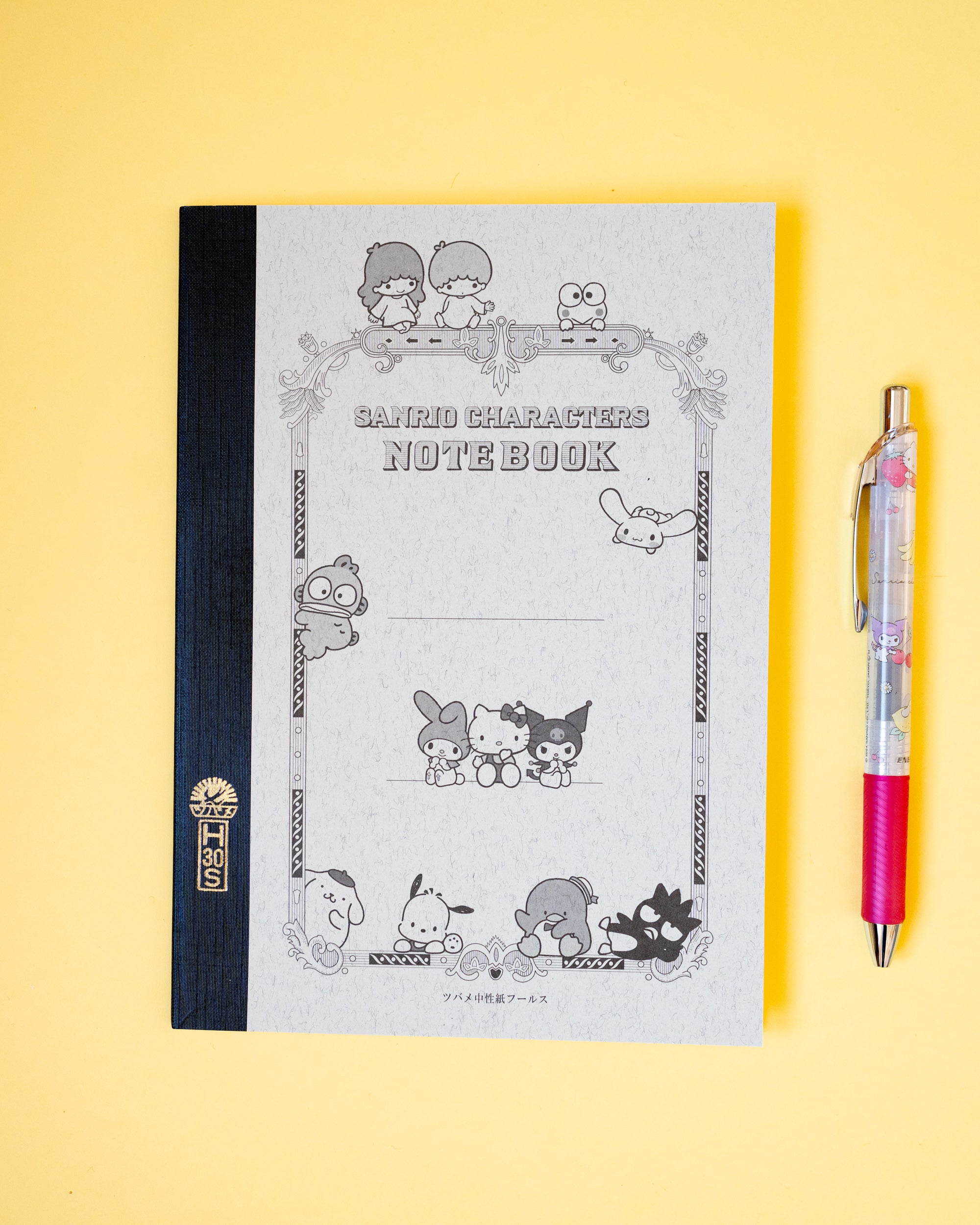 Carnet A5 Tsubame Note x Hello Kitty et Personnages Sanrio