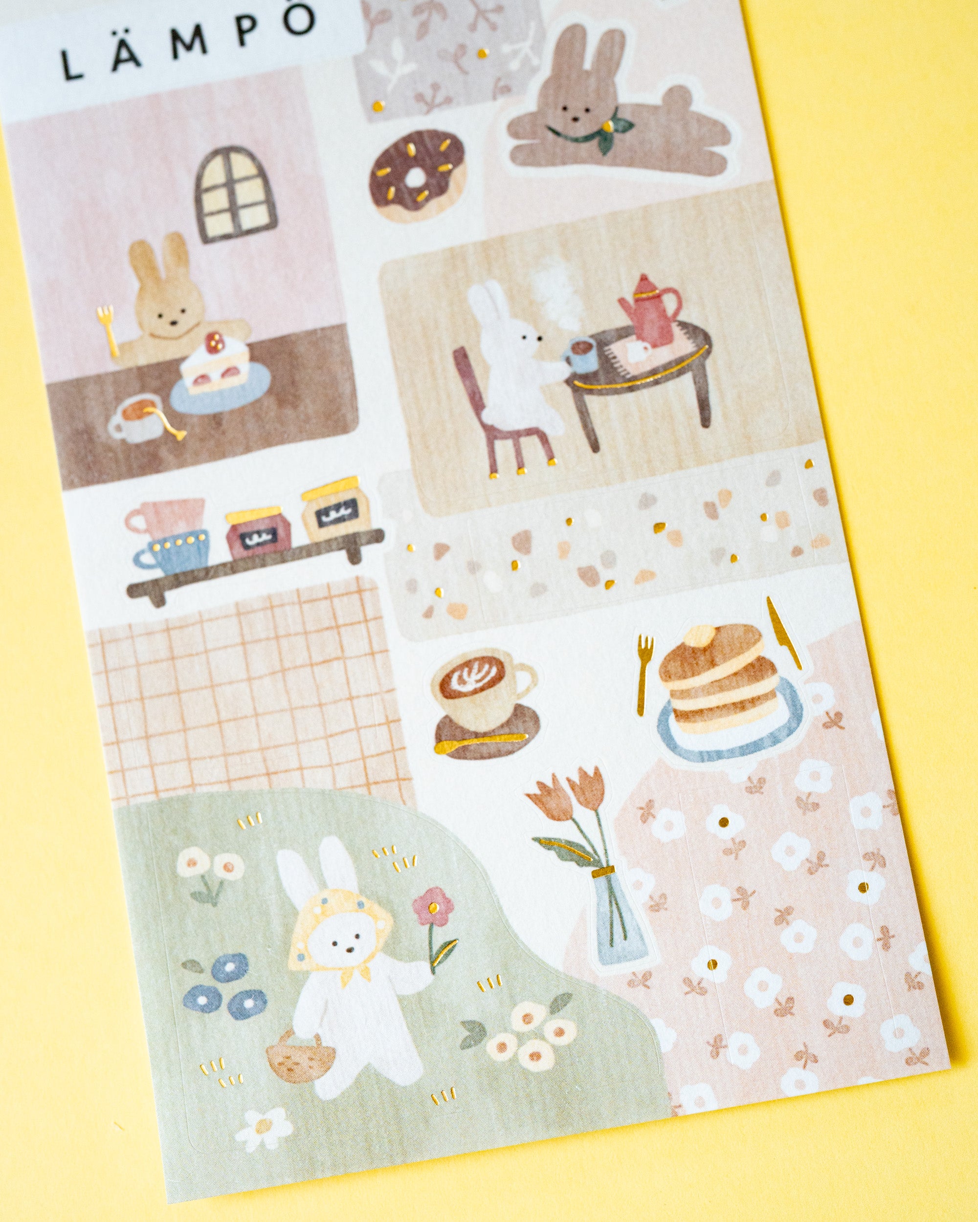 Stickers LÄmpö Lapin au Crépuscule