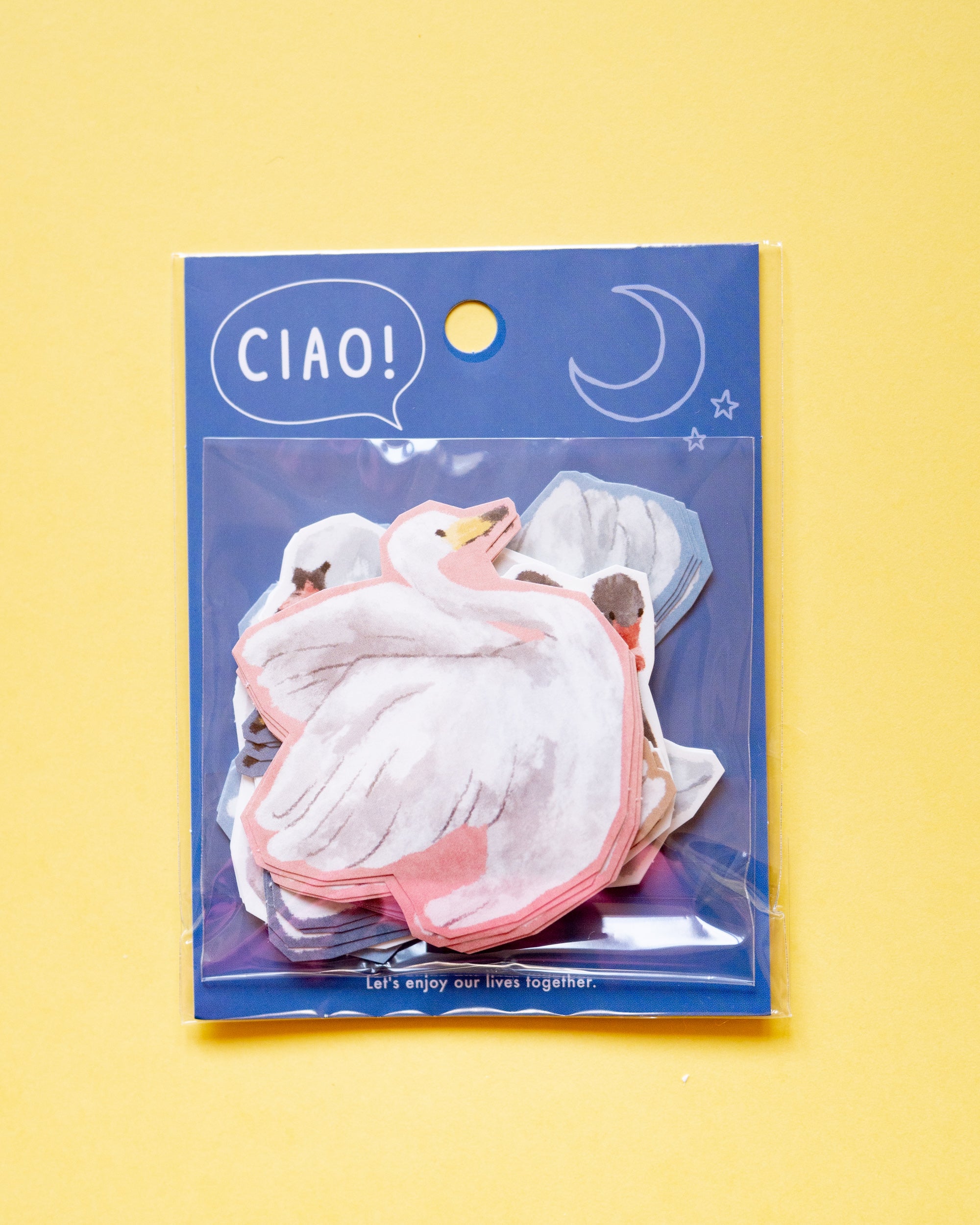 Stickers Cygnes Ciao