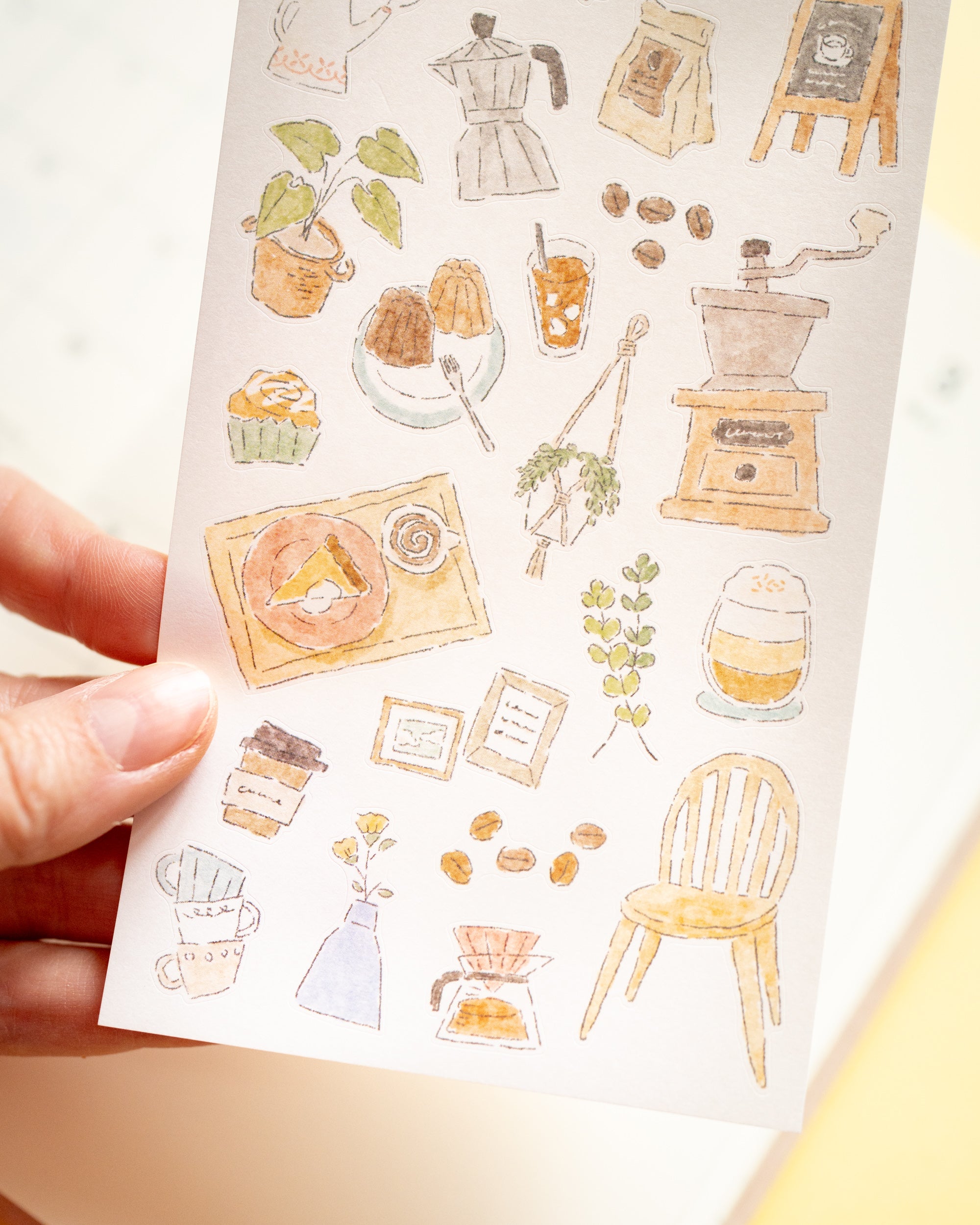 Stickers Café Utakata Seal Coffee