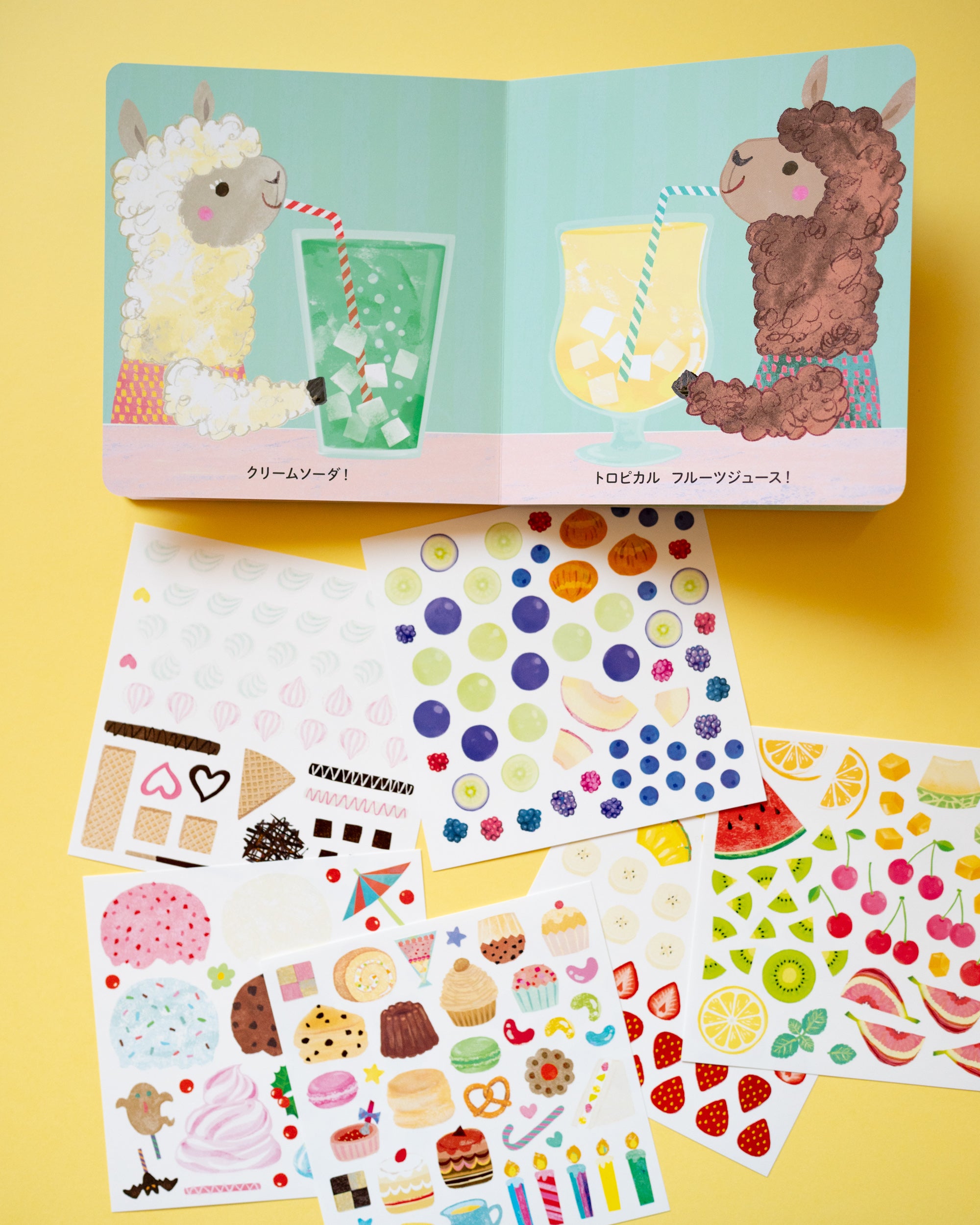 Livre de Stickers repositionnables – Les Délices du Chef Ours Polaire