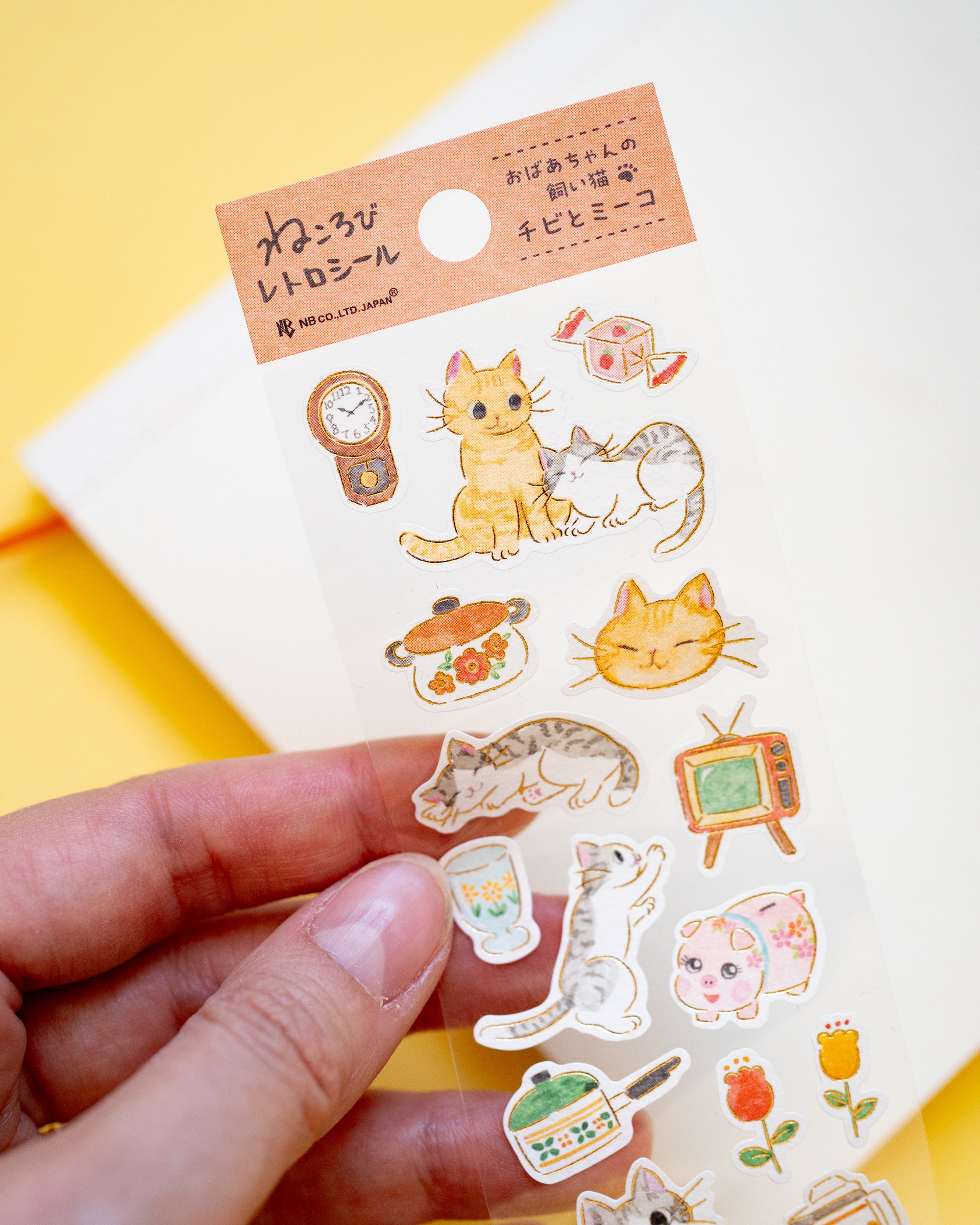 Stickers Chibi et Miiko Nekorobi