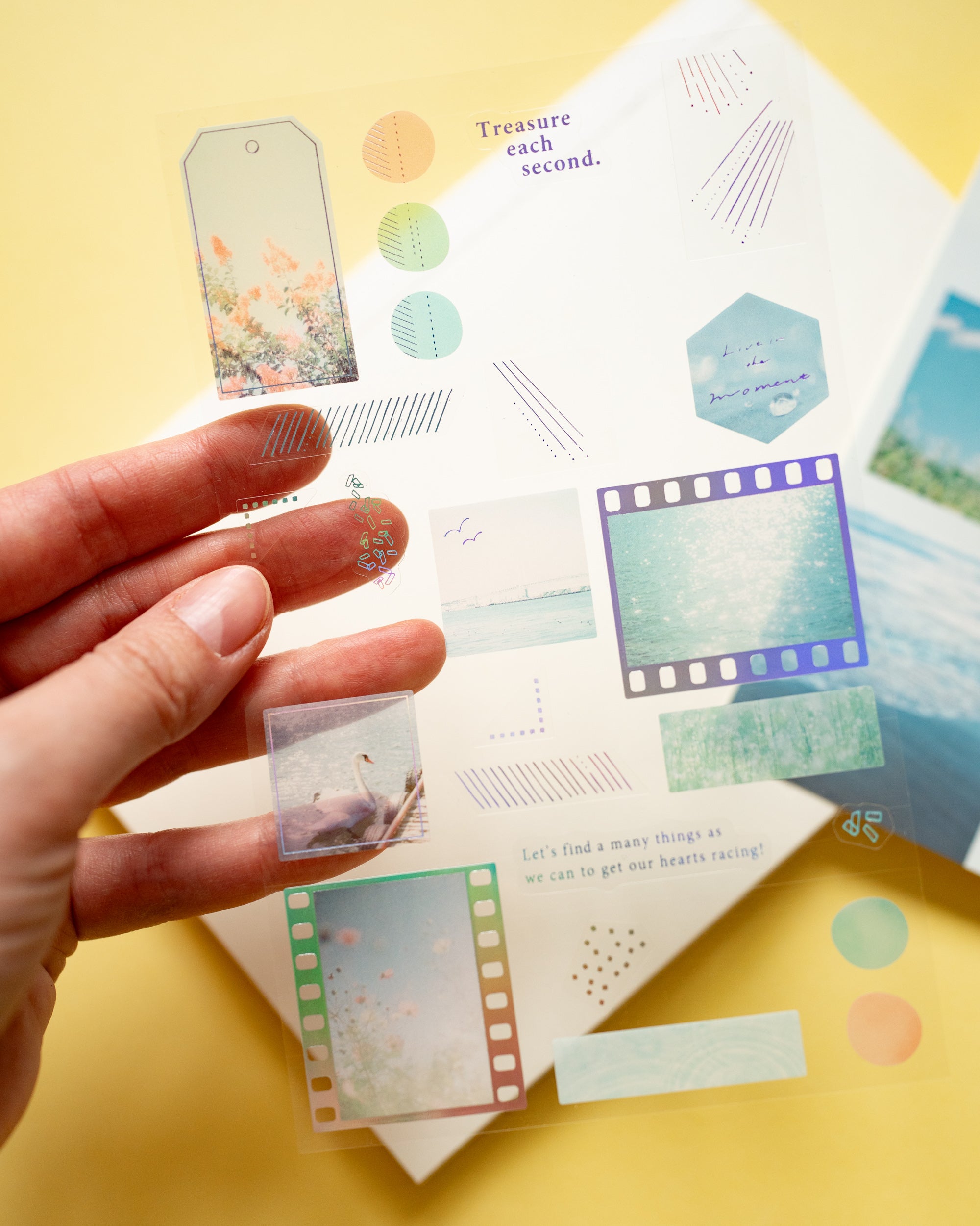 Stickers Collage Moments Vert