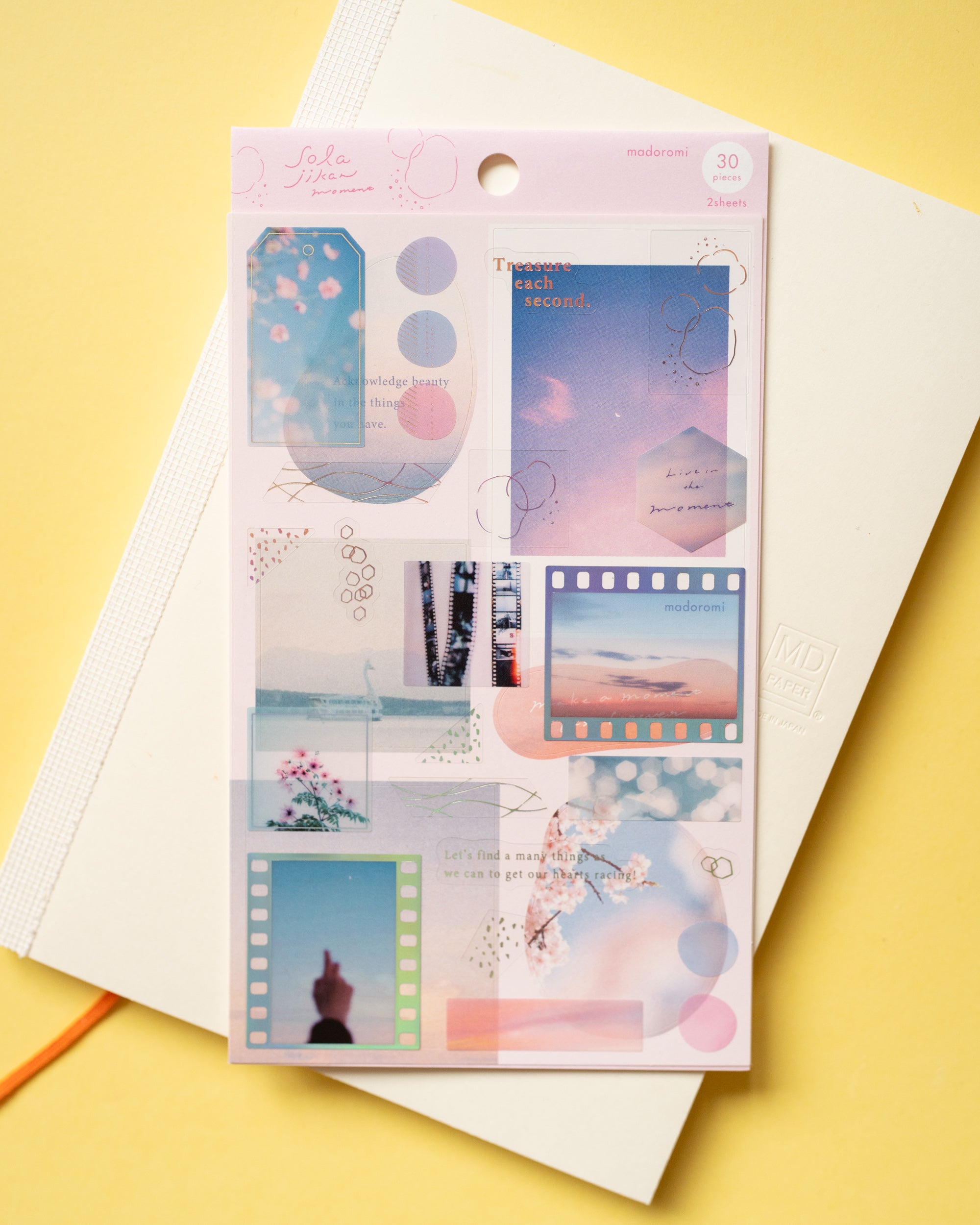 Stickers Collage Moments Rose