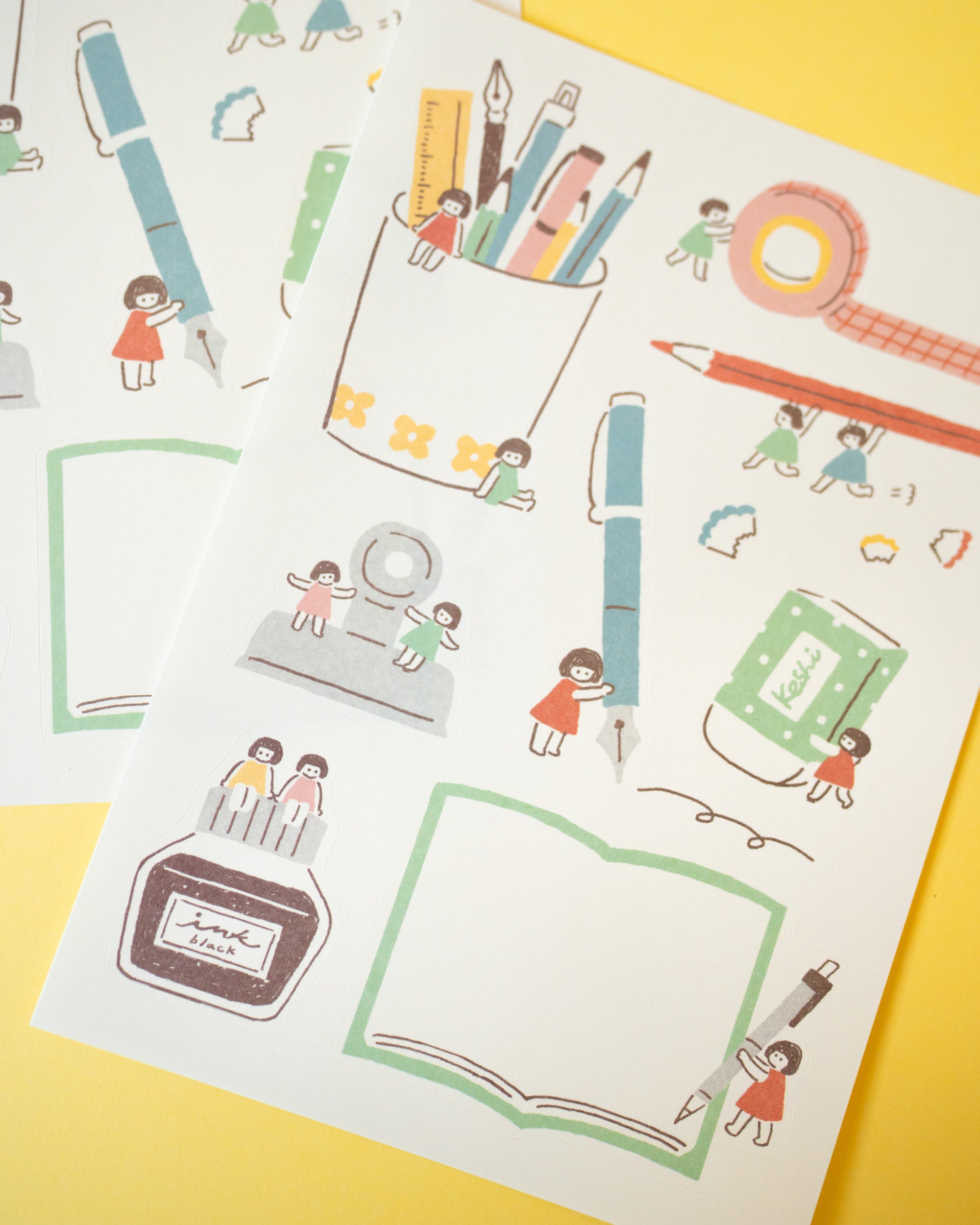 Grands Stickers Papeterie Watashi Biyori