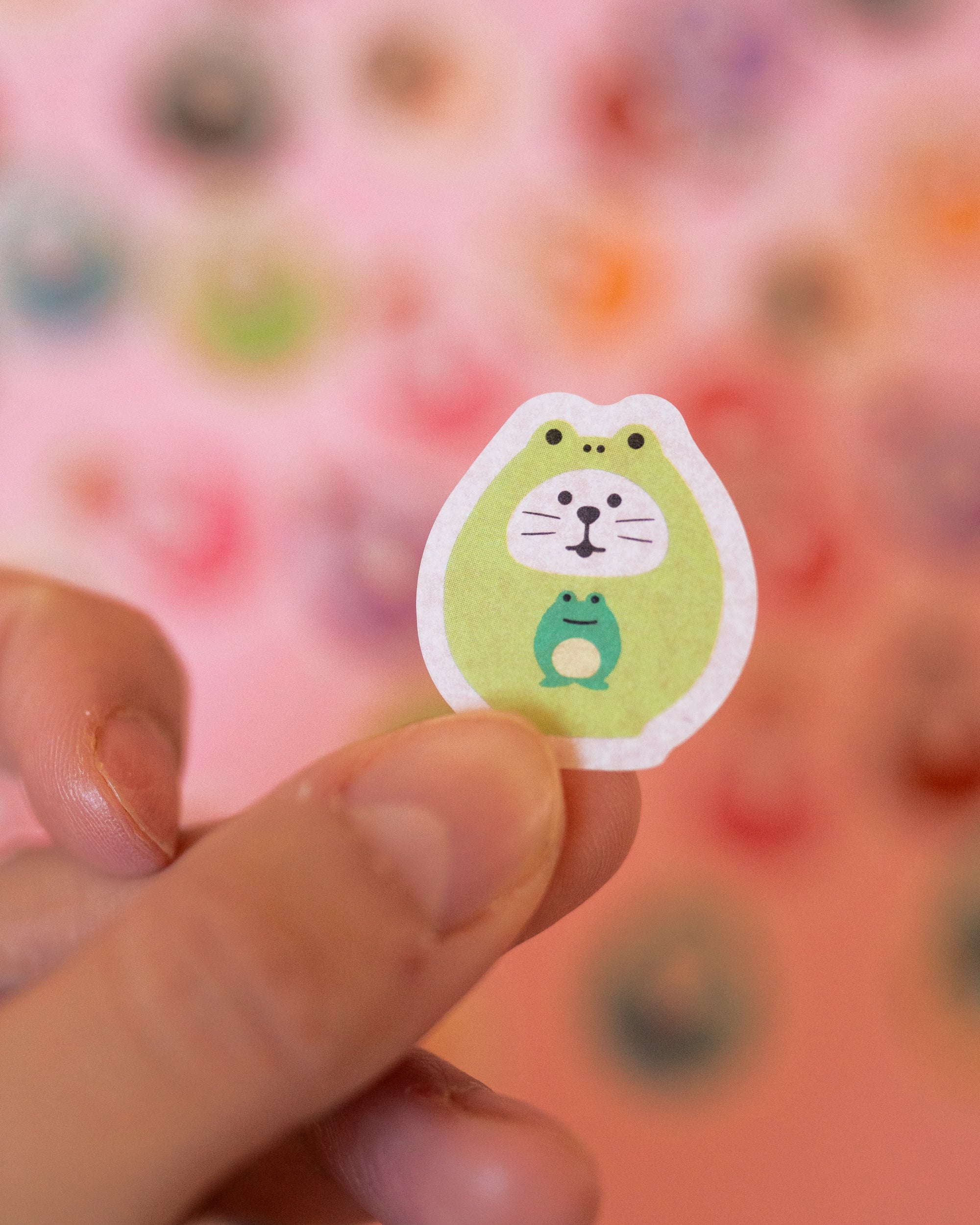 Stickers Chats Daruma Porte-bonheur